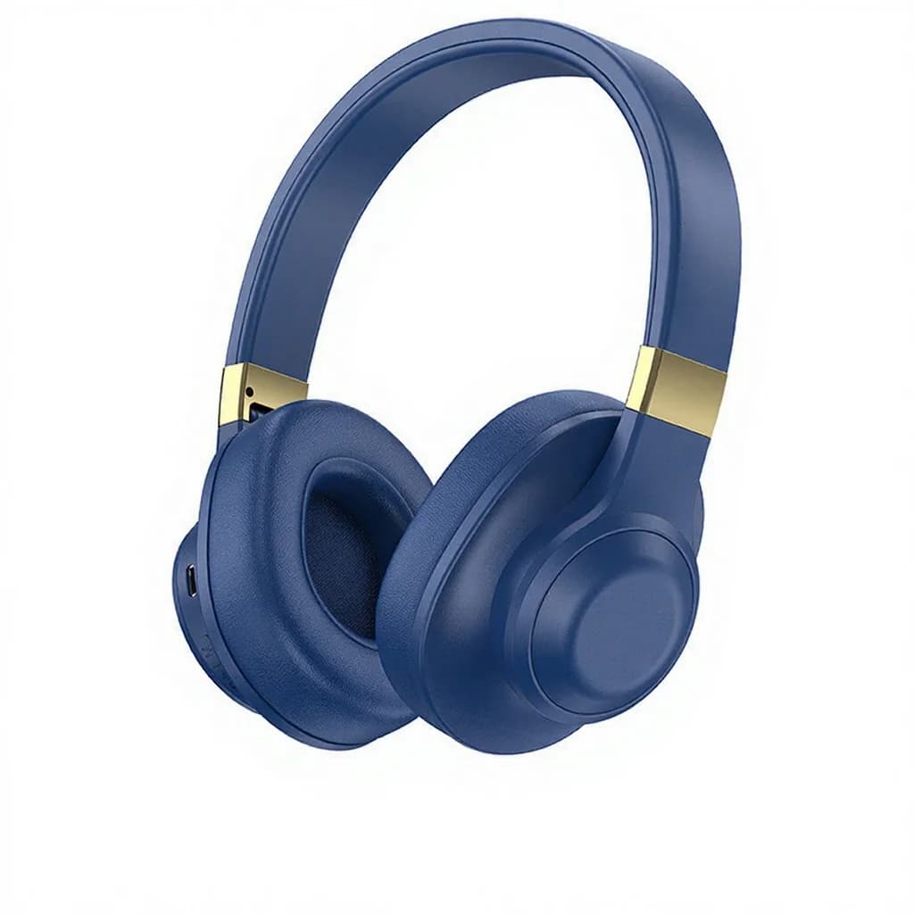 Trådlösa Bluetooth-hörlurar med djup bas och lång batteritid