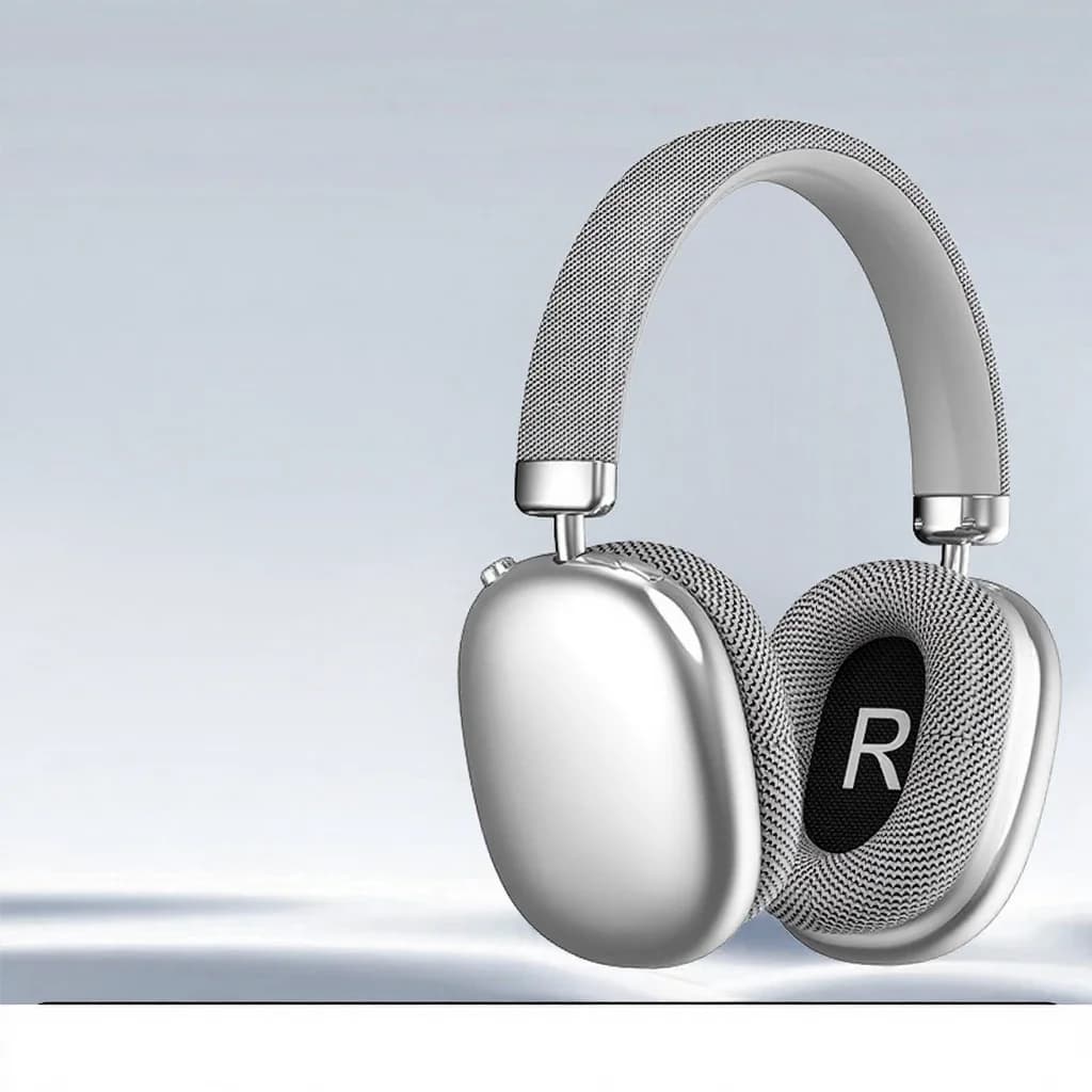 Trådlösa over-ear Bluetooth-hörlurar med FM-radio och TF-kortplats