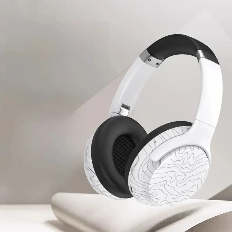 Trådlösa Bluetooth-hörlurar (över örat) med Multi-EQ och lång batteritid
