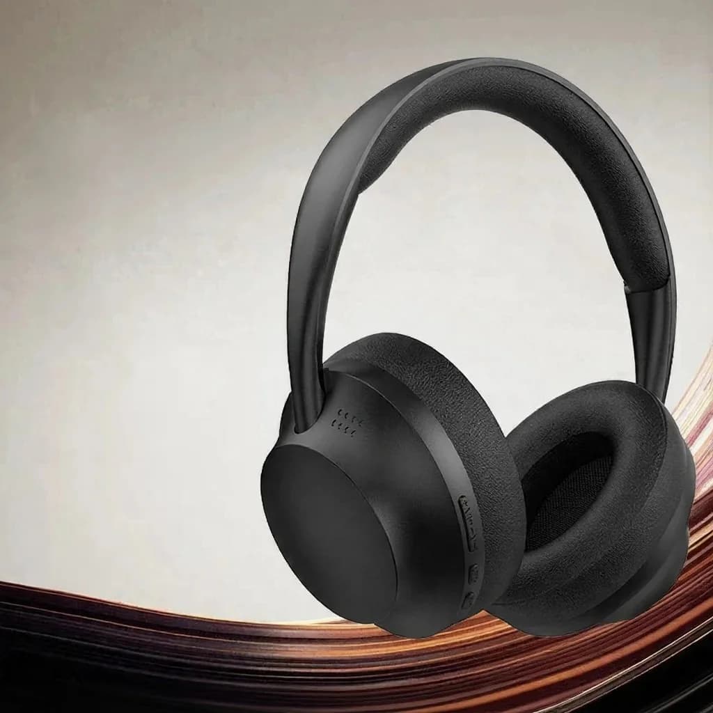 Trådlösa över-örat Bluetooth-hörlurar med lång batteritid