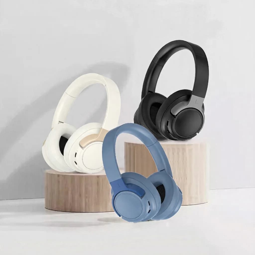 Trådlösa Bluetooth-hörlurar med aktiv brusreducering