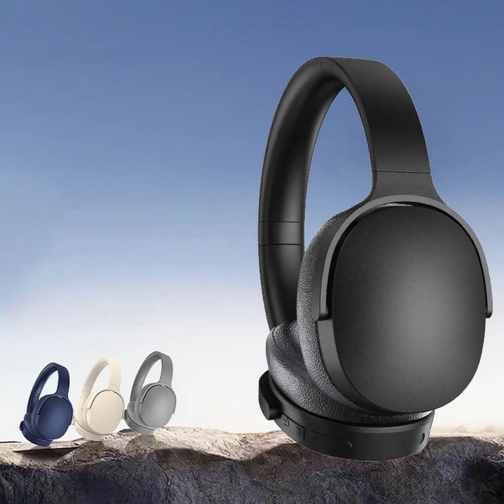 Trådlösa Bluetooth-hörlurar med ANC och lång batteritid