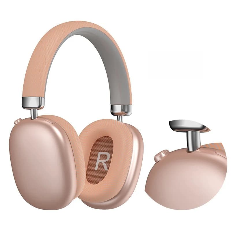 Trådlösa Bluetooth 5.4-hörlurar med lång batteritid och vikbar design