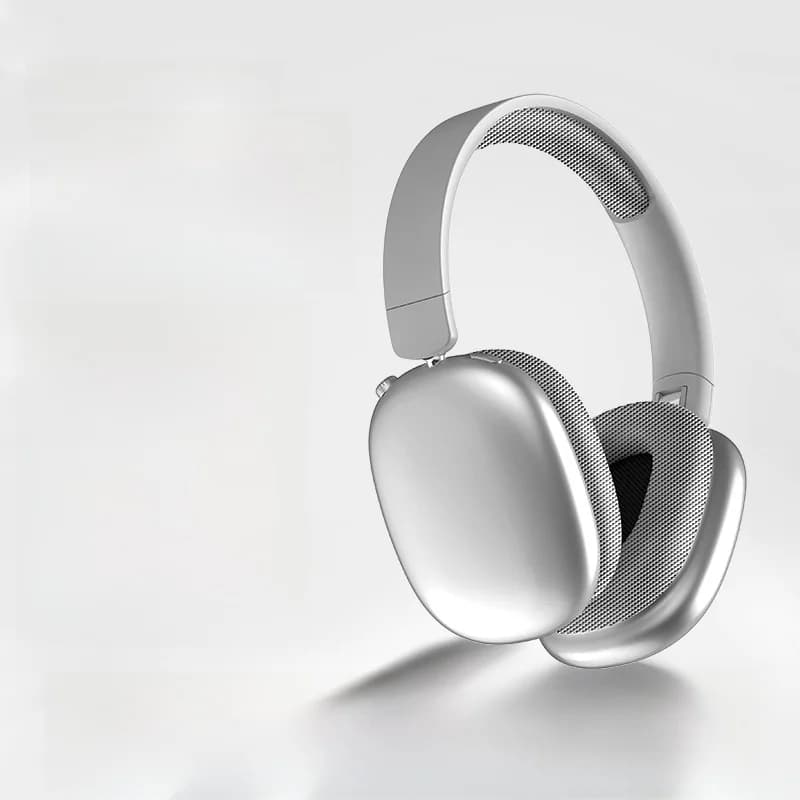 Trådlösa Bluetooth-hörlurar med öronkåpor och lång batteritid