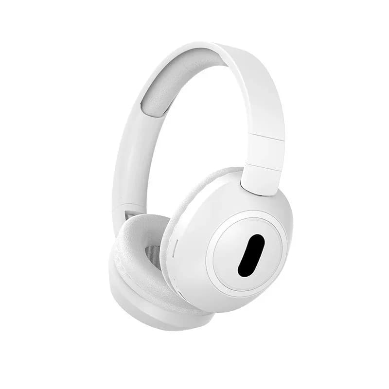 Trådlösa Bluetooth-hörlurar (över örat) med lång batteritid