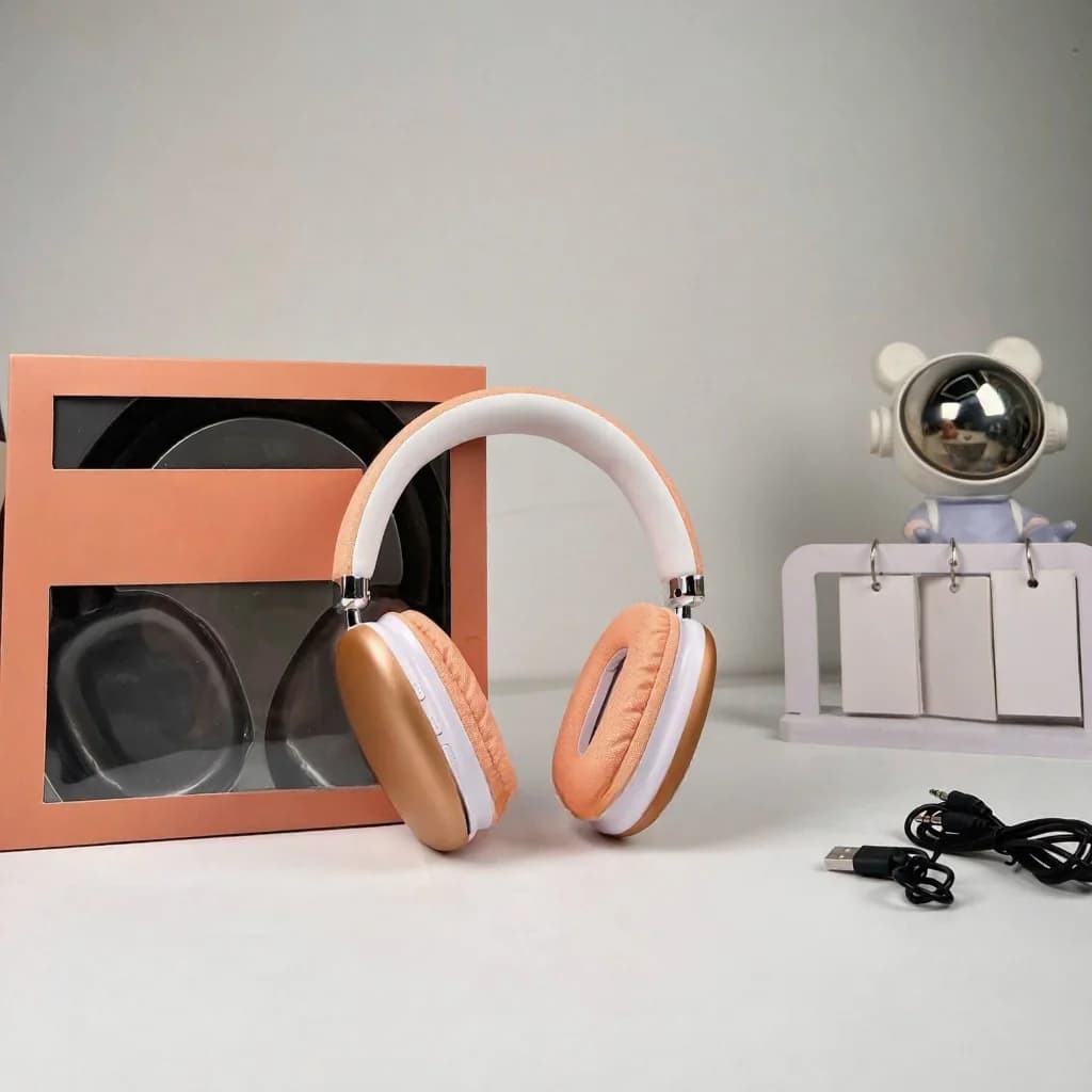 Trådlösa öronbågar med Bluetooth 5.4 och lång batteritid