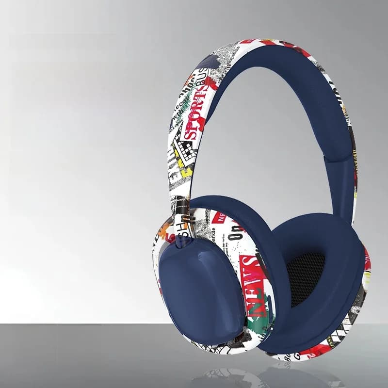 Trådlösa Bluetooth-hörlurar med djup bas