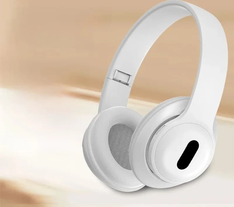 Trådlösa över-örat Bluetooth-hörlurar med FM-radio och TF-kortplats