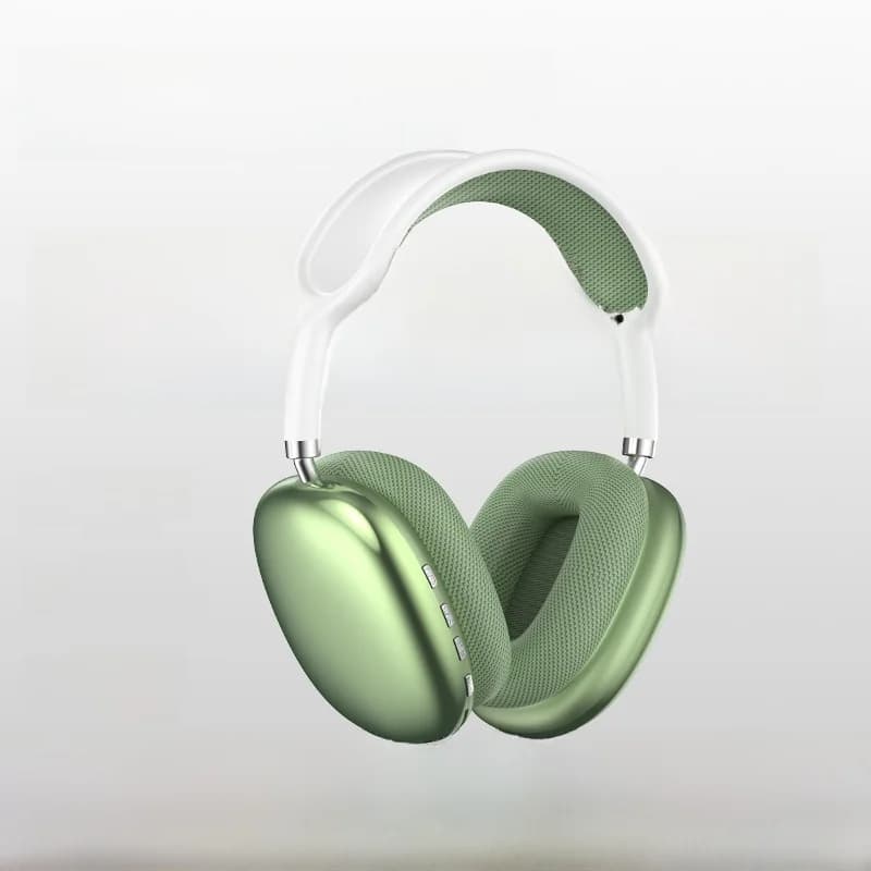 Trådlösa Bluetooth on-ear-hörlurar med FM-radio och TF-kortplats