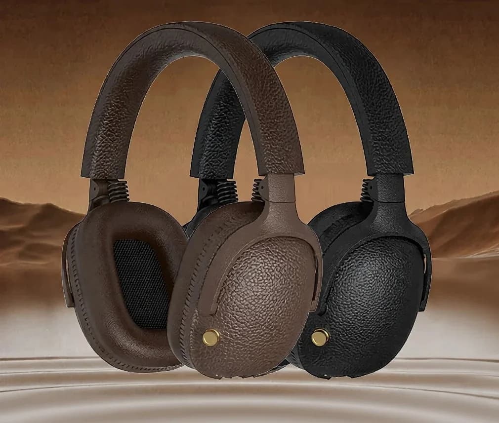 Retro trådlösa on-ear-hörlurar med Type-C-laddning och TF-kortplats
