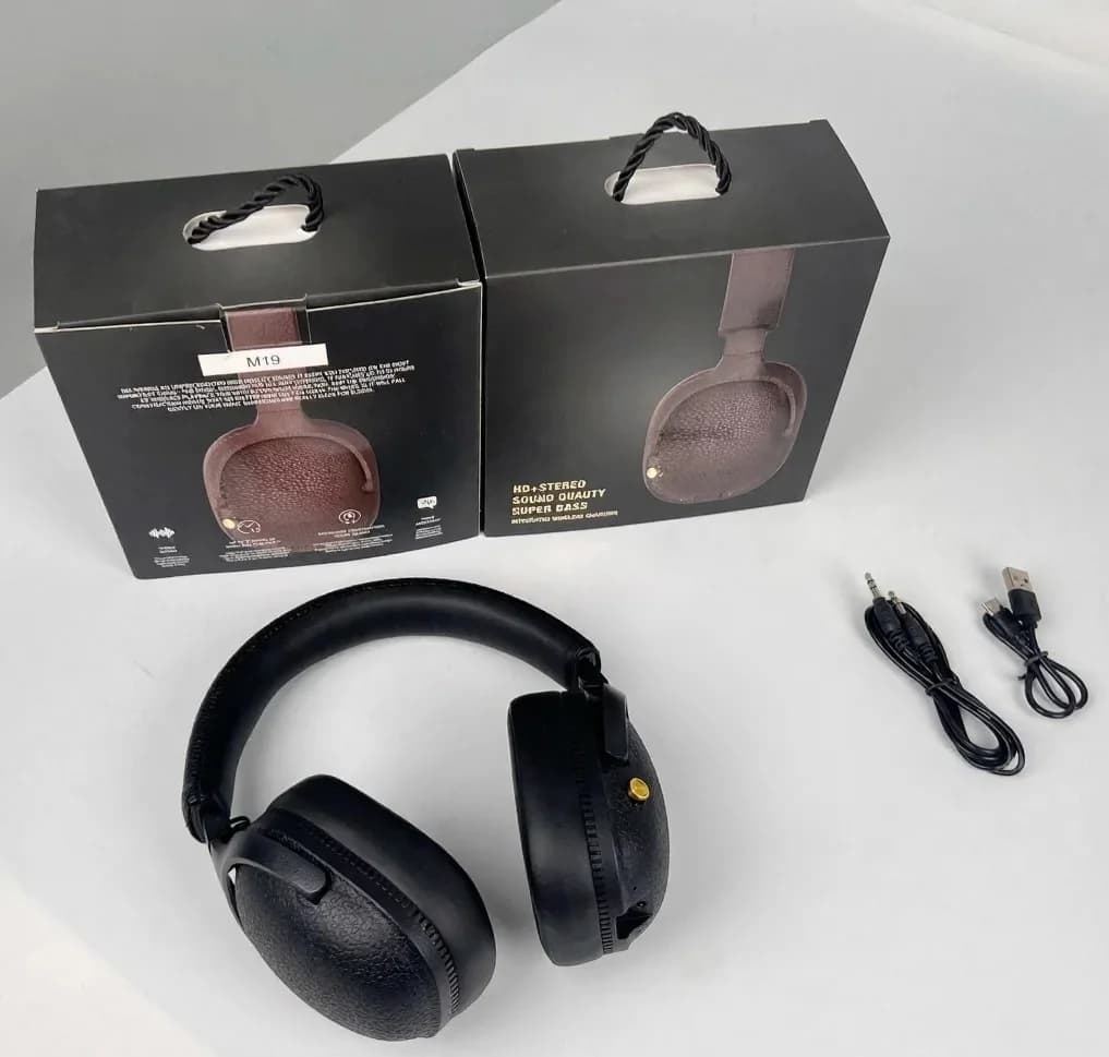 Retro öronbågar med Bluetooth, trådlöst stereohandsfree med mikrofon