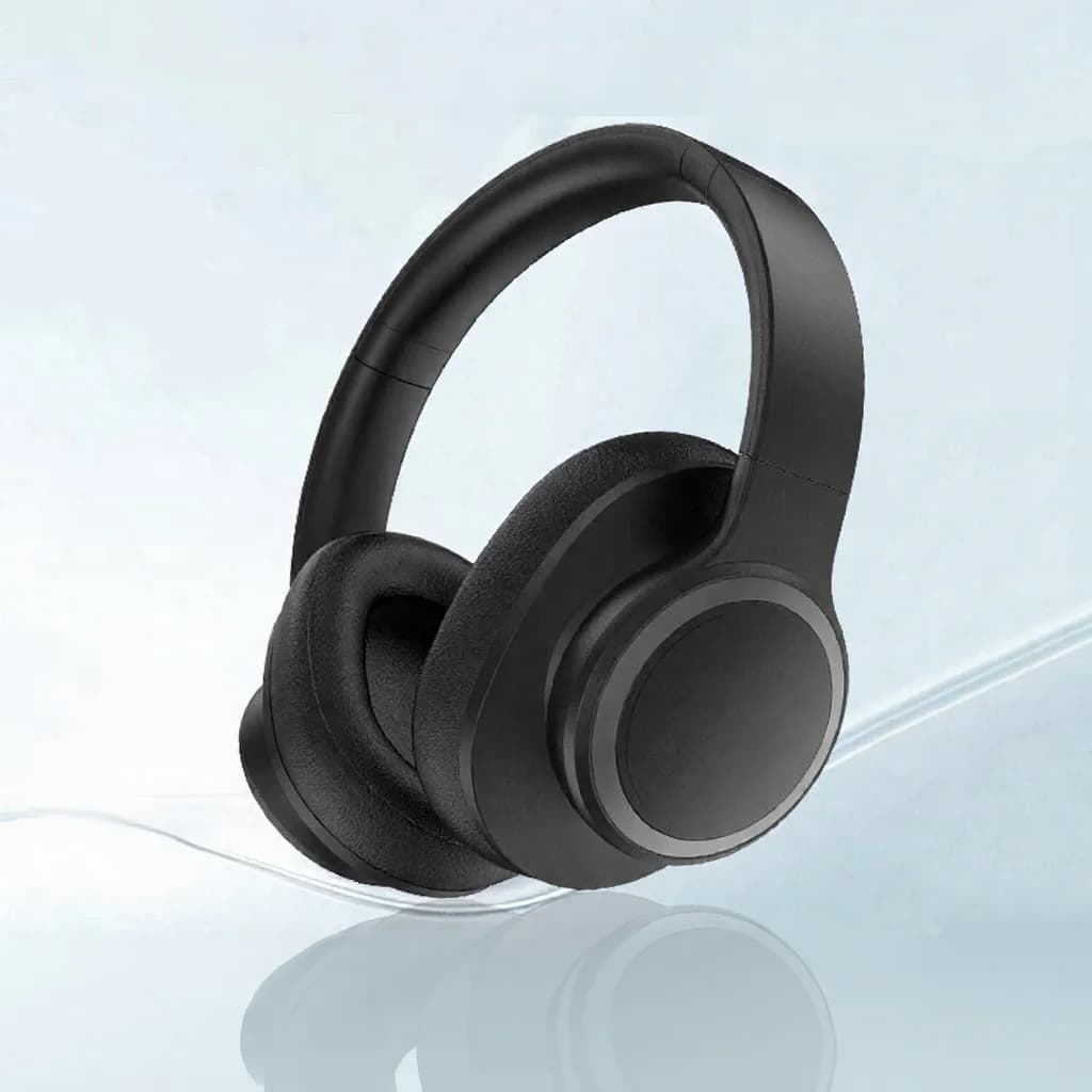 Trådlösa hörlurar över örat med aktiv brusreducering och Bluetooth 5.4