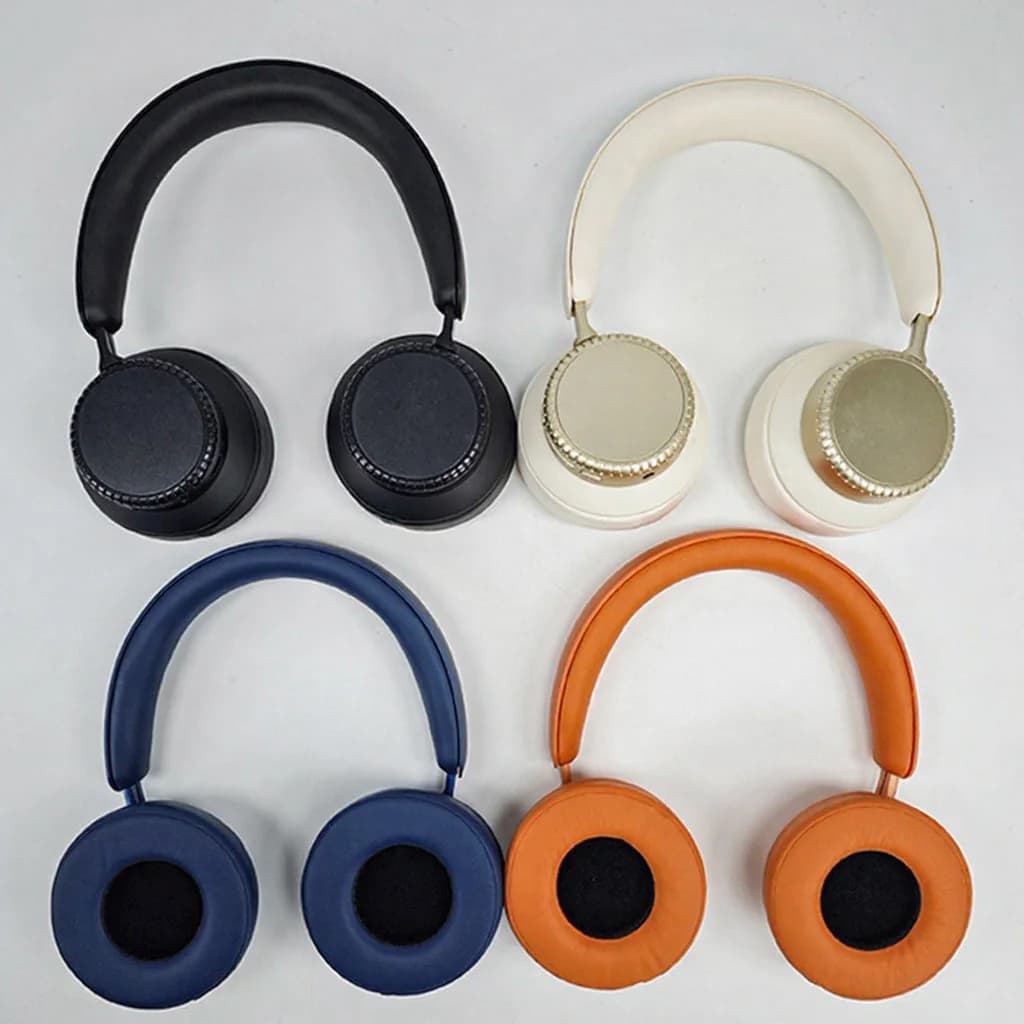 Aktiv brusreducering Bluetooth-hörlurar Trådlösa över örat med etui