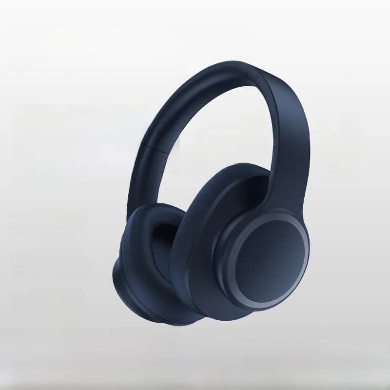 Bluetooth-hörlurar över örat med aktiv brusreducering och mikrofon