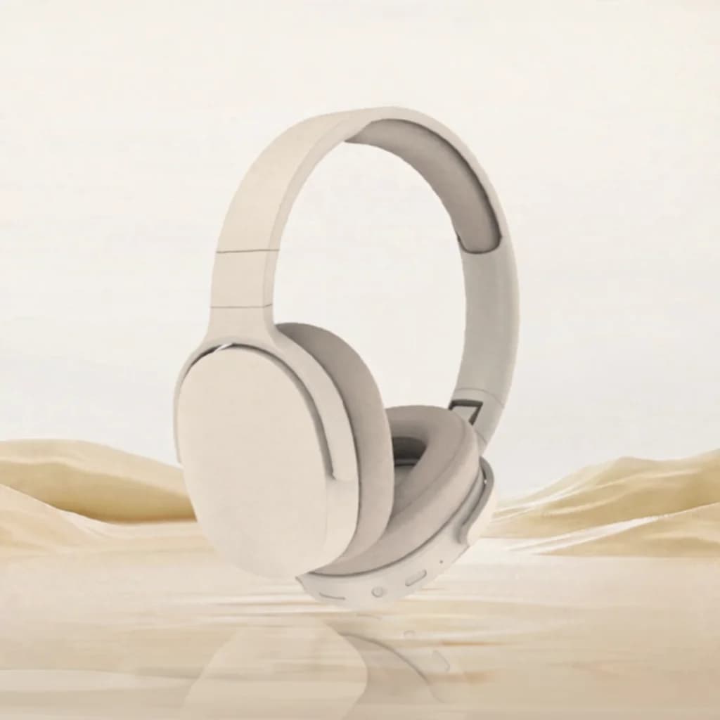 Trådlösa over-ear Bluetooth-hörlurar med FM-radio och TF-kortplats