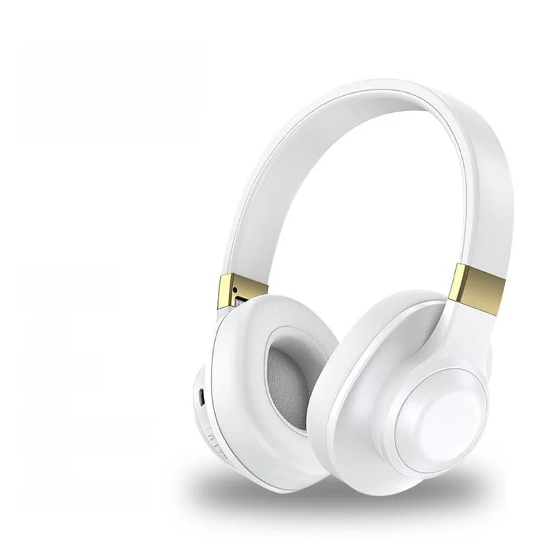 Trådlösa Bluetooth-hörlurar med djup bas och lång batteritid