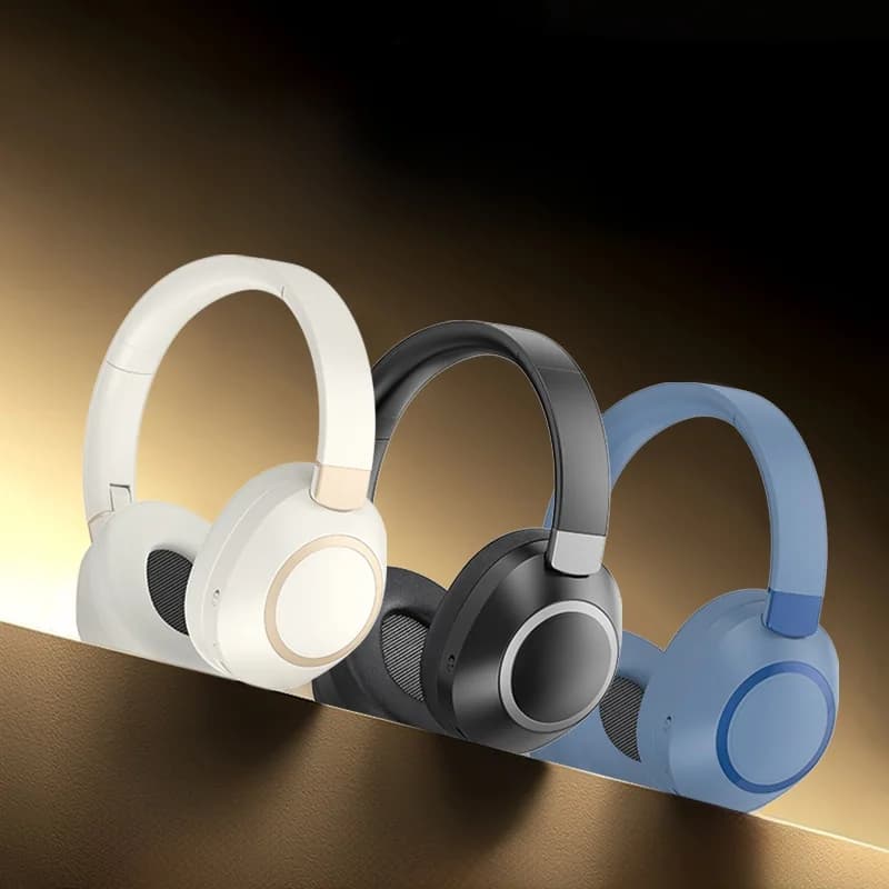 Trådlösa Bluetooth-hörlurar med aktiv brusreducering