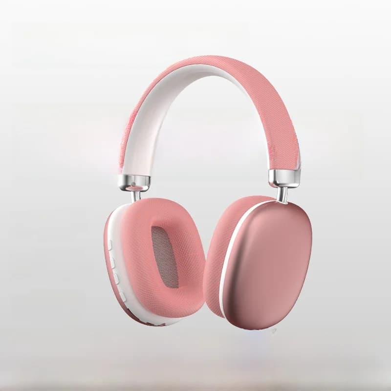 Trådlösa Bluetooth-hörlurar över örat med Type-C-laddning
