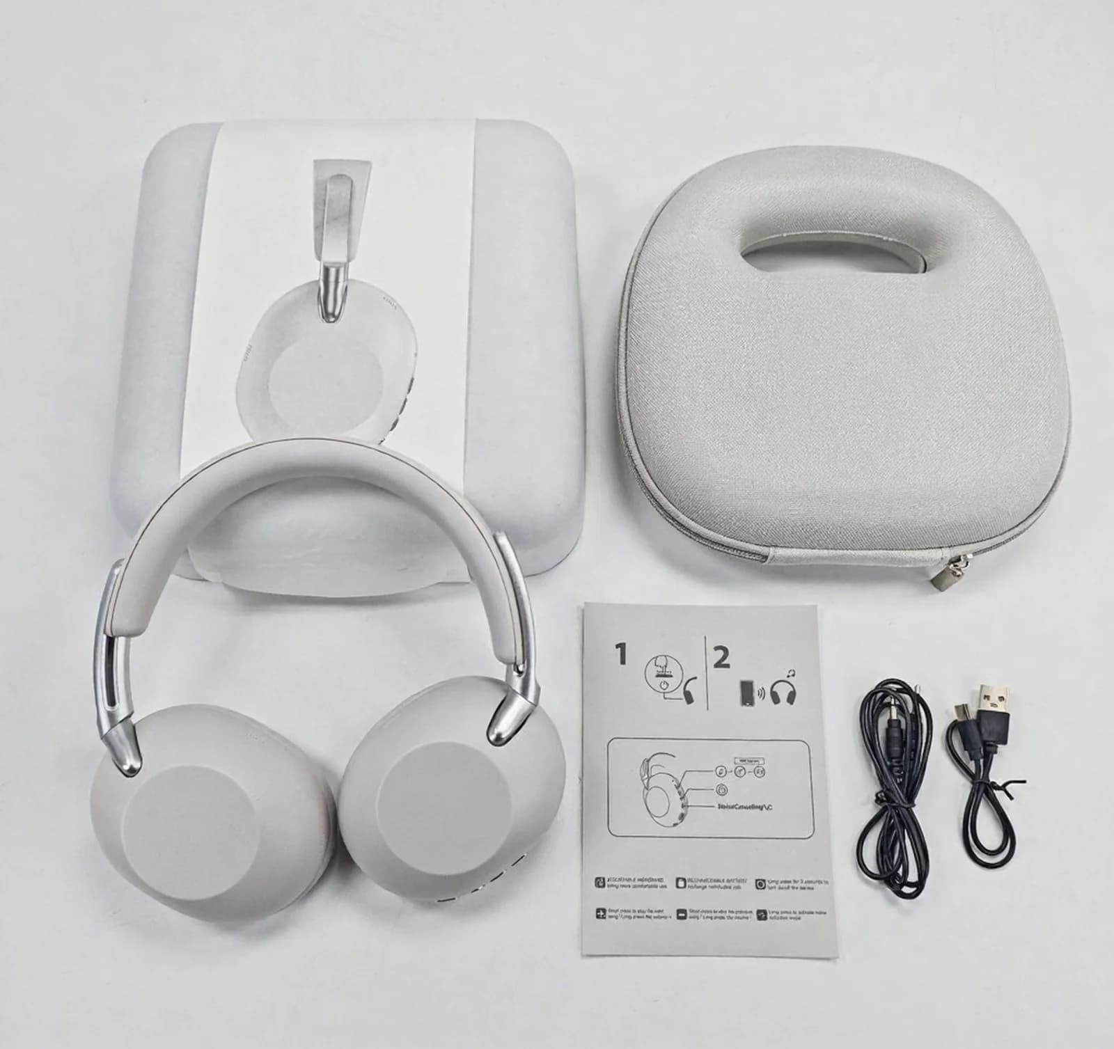Trådlösa öronbågar med Bluetooth och aktiv brusreducering