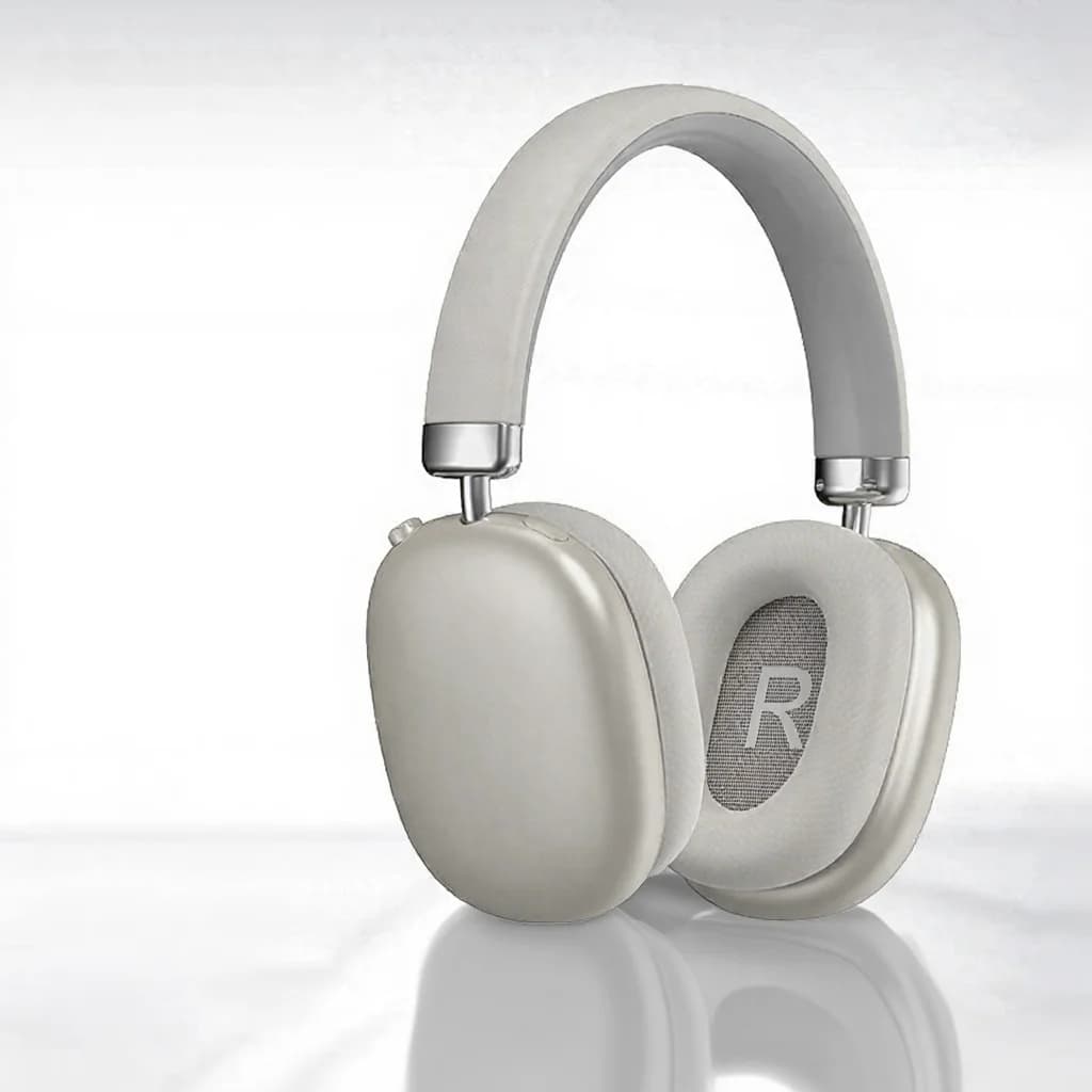Trådlösa Bluetooth 5.4-hörlurar med lång batteritid och vikbar design