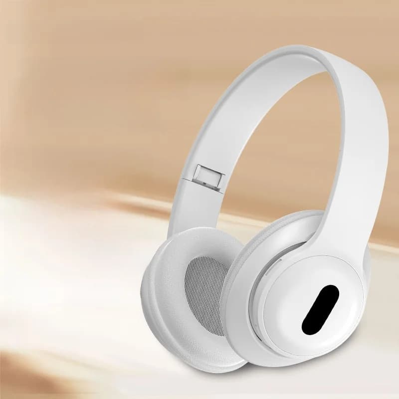 Trådlösa över-örat Bluetooth-hörlurar med FM-radio och TF-kortplats
