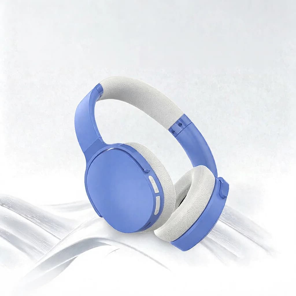 Öronkåpor med Bluetooth, FM, TF-kort, EQ-lägen och mikrofon