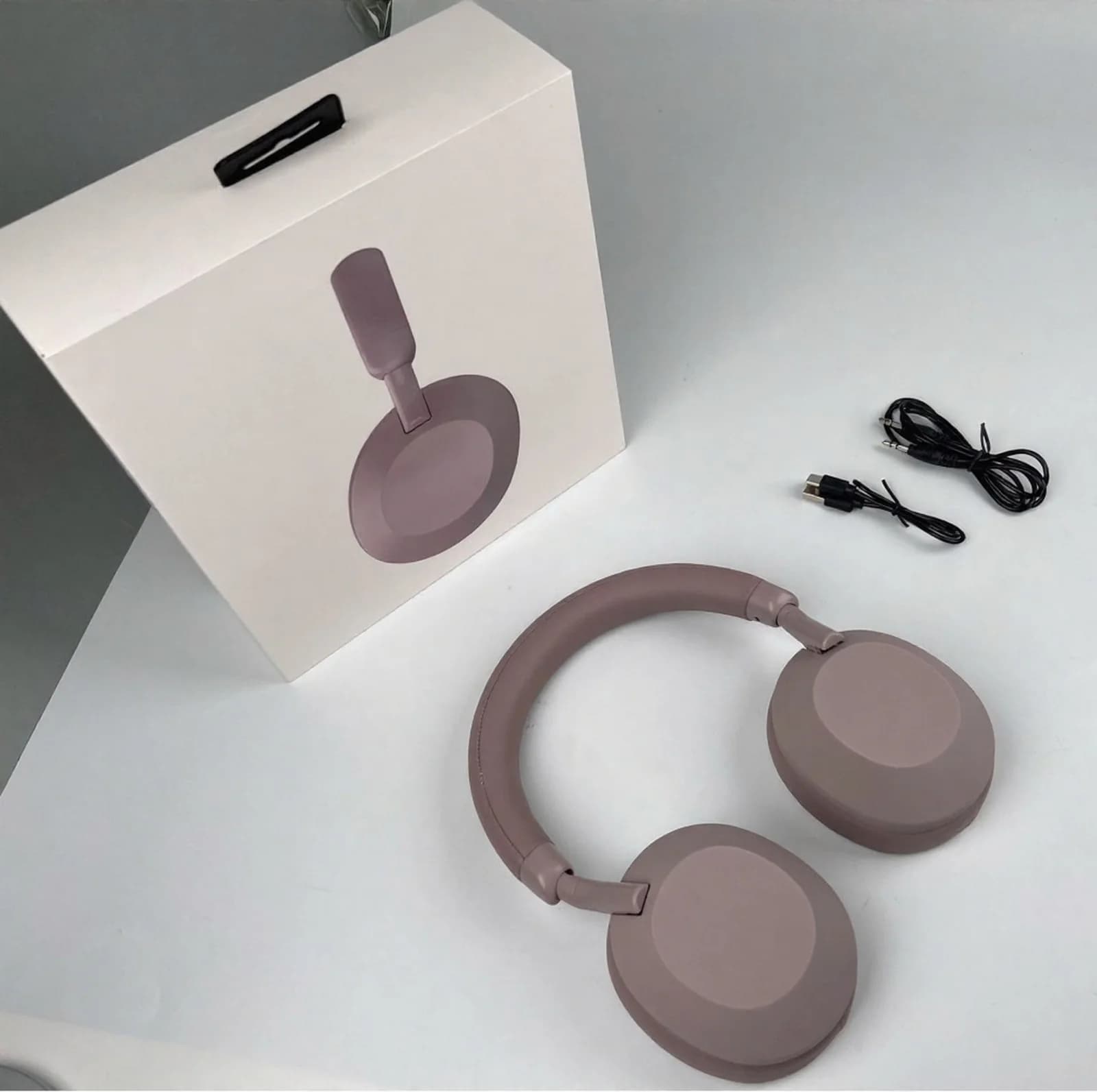 ANC-trådlösa Bluetooth-hörlurar med aktiv brusreducering