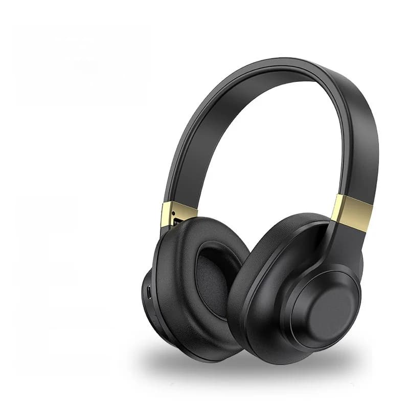 Trådlösa Bluetooth-hörlurar med djup bas och lång batteritid