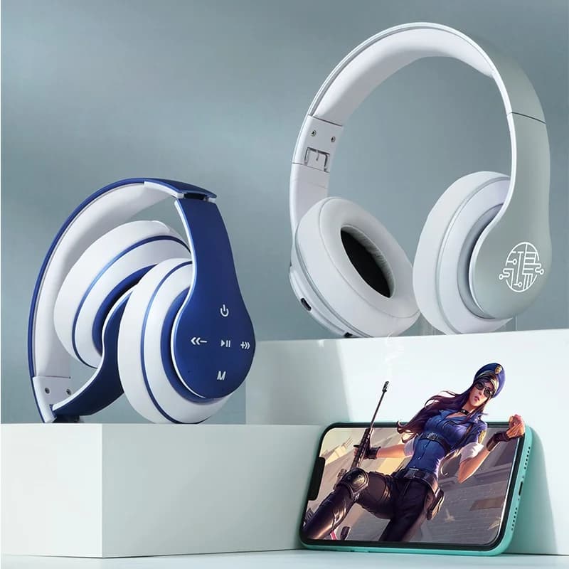 Trådlösa Bluetooth-hörlurar med lång batteritid