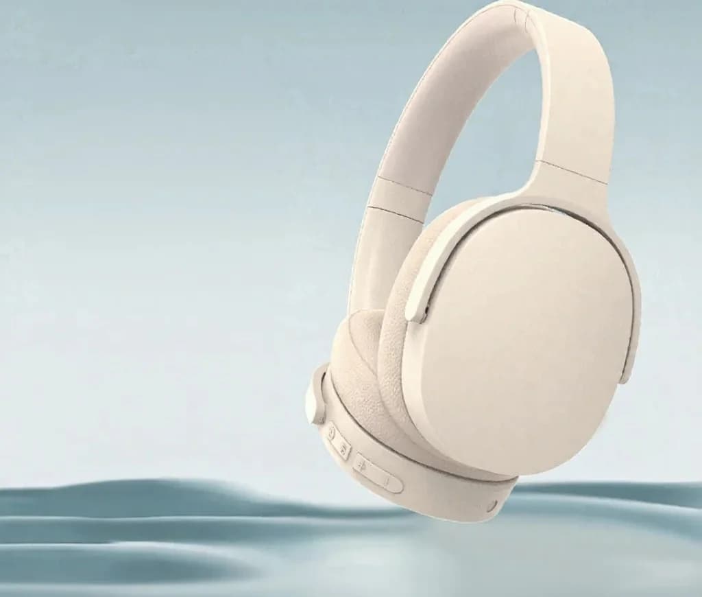 Trådlösa on-ear-hörlurar med aktiv brusreducering och lång batteritid