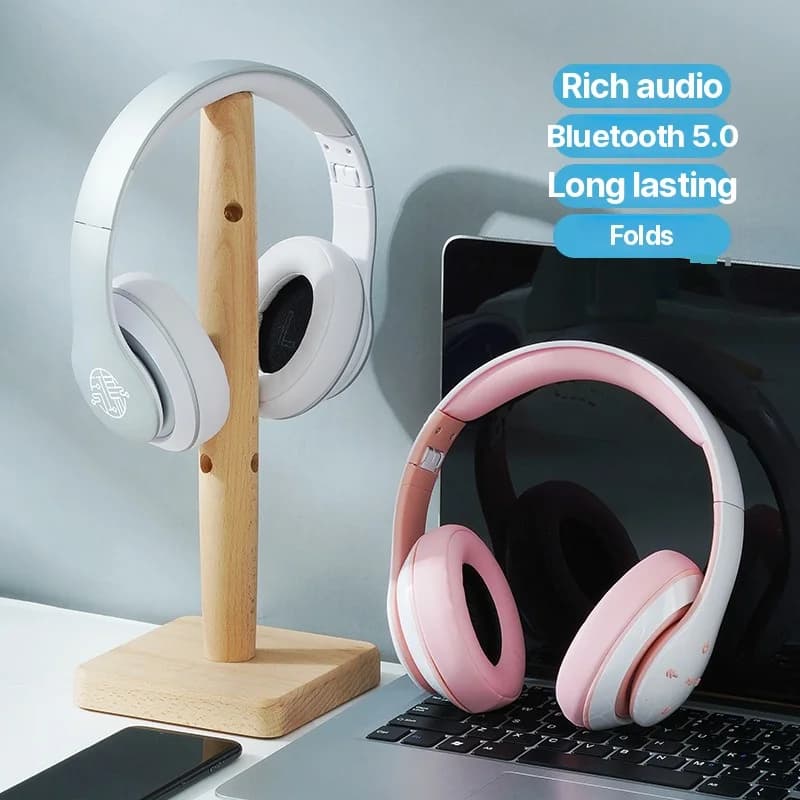 Trådlösa Bluetooth-hörlurar med lång batteritid