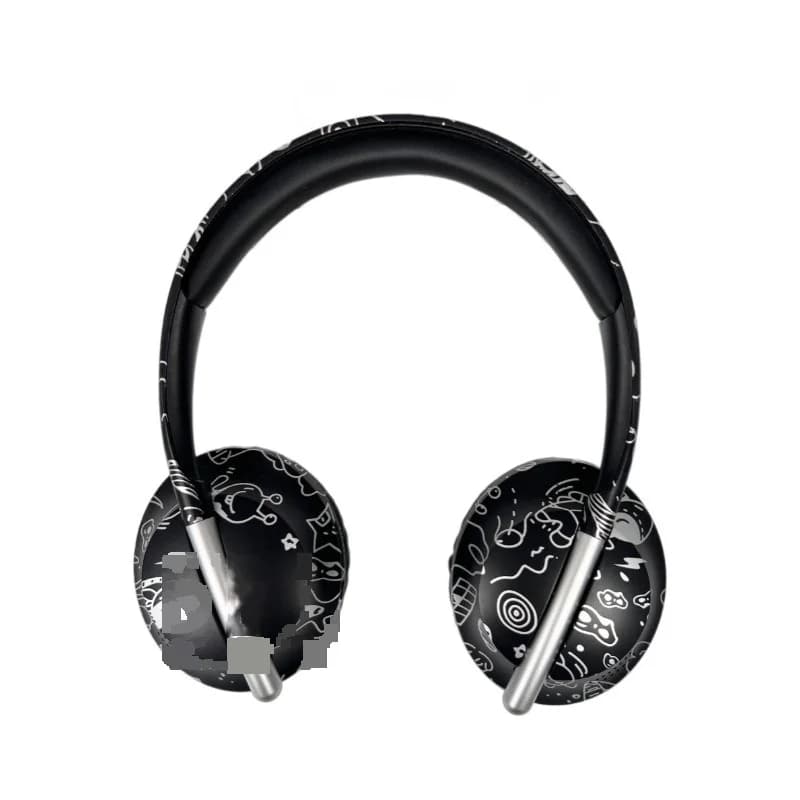 On-ear Bluetooth-hörlurar med TF-kortplats och trådlös anslutning