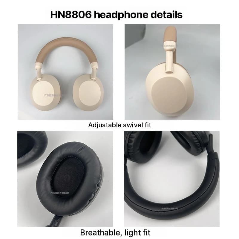 Trådlösa Bluetooth-hörlurar med djup bas och mikrofon