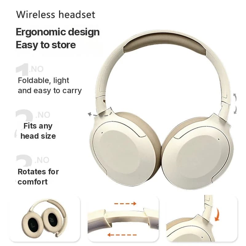 Trådlösa öronbågar med Bluetooth, låg latens och lång batteritid