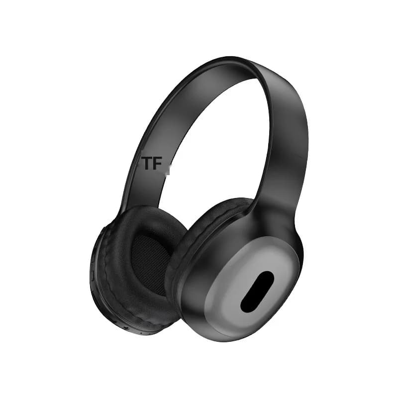 Bluetooth-hörlurar (över örat) med TF-kortplats och AUX-ingång
