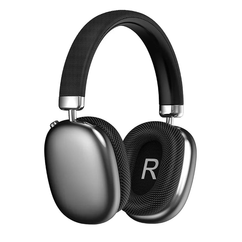 Trådlösa over-ear Bluetooth-hörlurar med FM-radio och TF-kortplats
