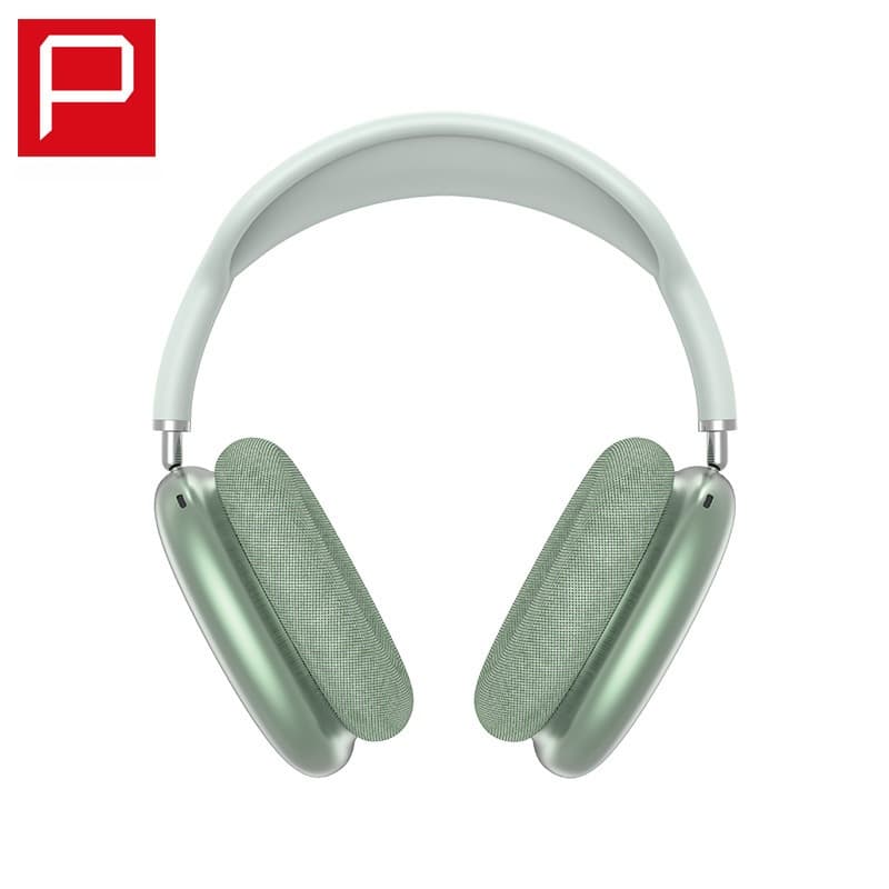 Trådlösa Bluetooth-hörlurar (over-ear) med djup bas och Type-C-laddning