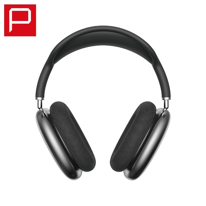 Trådlösa Bluetooth-hörlurar (over-ear) med djup bas och Type-C-laddning